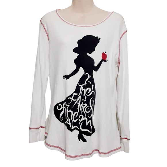 Disney Tops - Disney Snow White Knit Top Fairest of Them All Sz XL